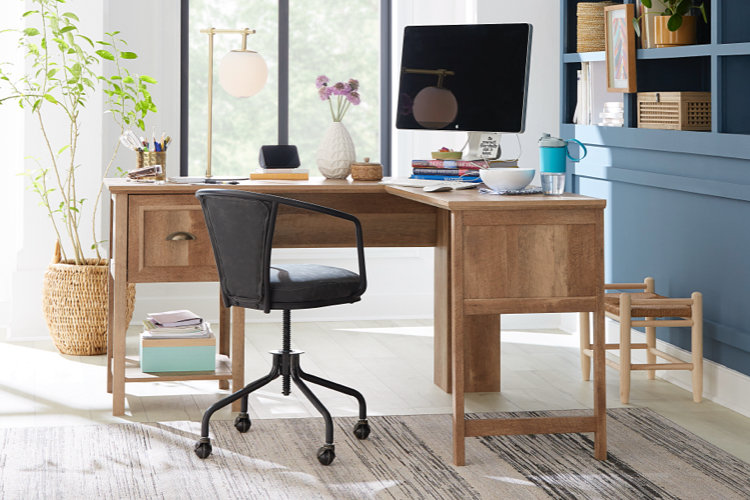 Credenza desk clearance wayfair